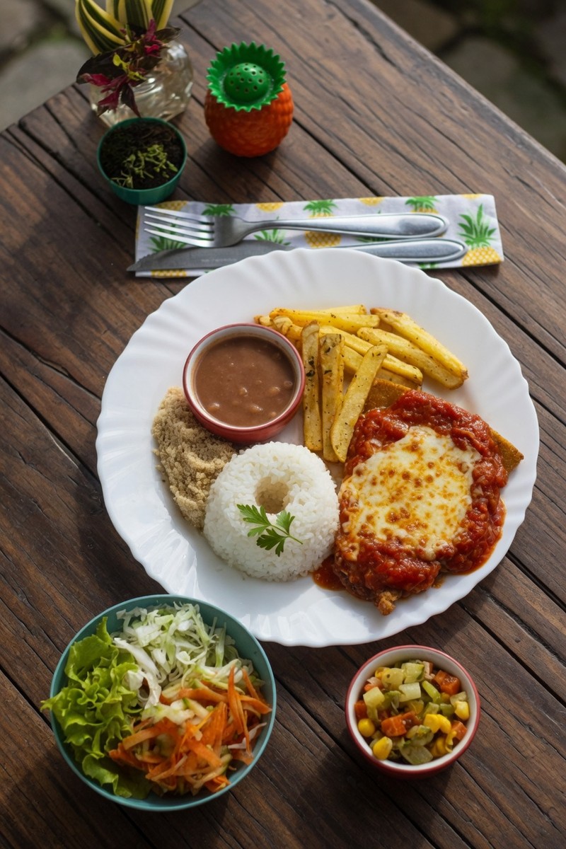 Parmegiana do Recanto dos Girassóis